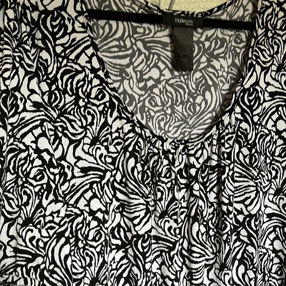 EUC 3x style & co blouse - Picture 2 of 7